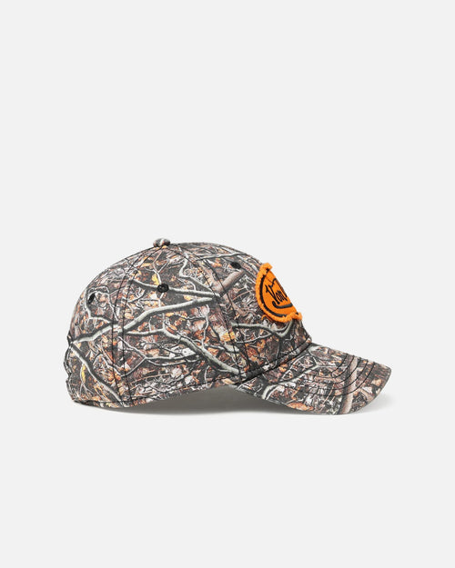 Von Dutch Woodcamo Dad Strapback Cap Camo/Orange