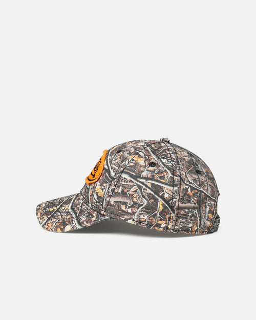 Von Dutch Woodcamo Dad Strapback Cap Camo/Orange