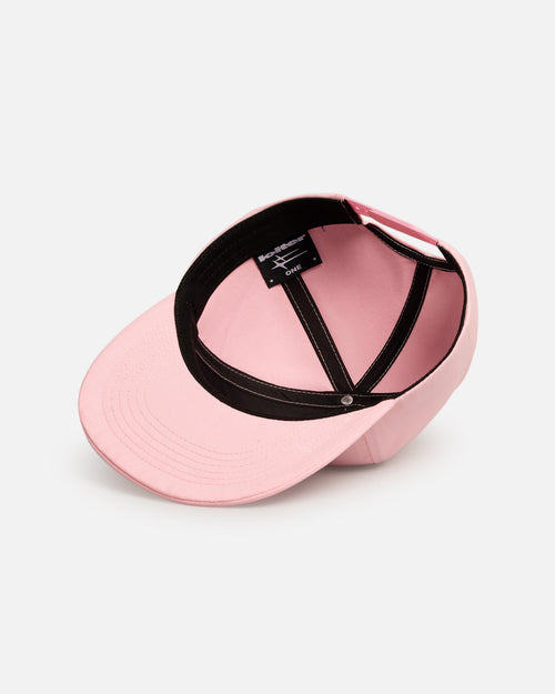 Loiter Hybrid Snapback Cap Pink Tree Camo