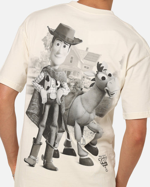 73Studio Disney Pixar Toy Story Woody And Bullseye T-Shirt Off White