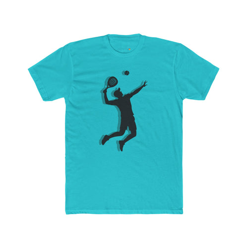 Padel Player Graphic Tee — "Play Padel" Tennis Ball Design