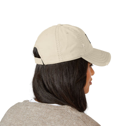 Sun Faded Cap | Distressed LA Embroidered Dad Hat