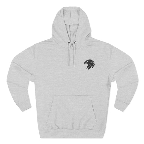 Crest Hoodie | Eagle Left Chest Emblem Pullover Hoodie