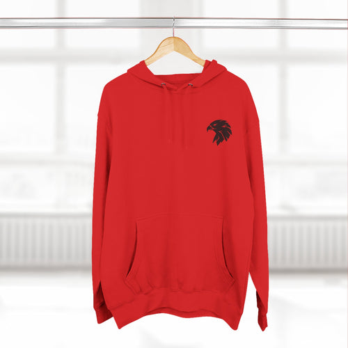 Crest Hoodie | Eagle Left Chest Emblem Pullover Hoodie