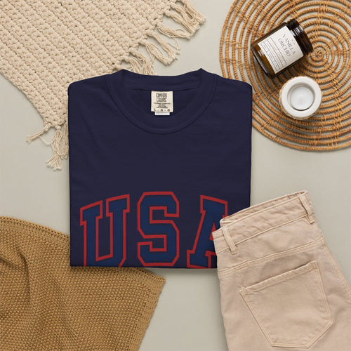 Purrtriot Tee | Patriotic Cat USA Graphic Shirt