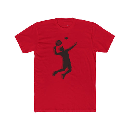 Padel Player Graphic Tee — "Play Padel" Tennis Ball Design