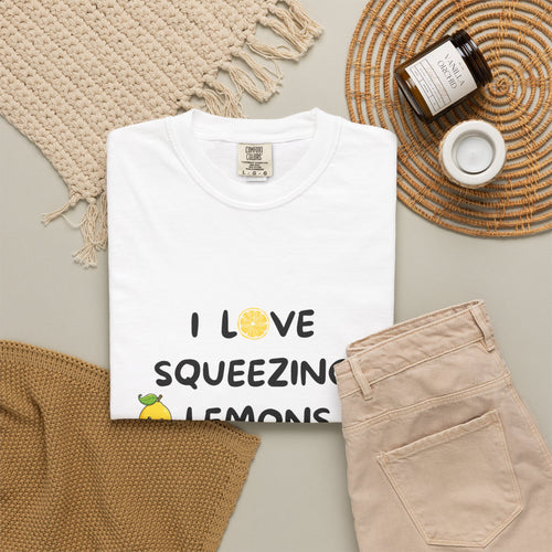 Squeeze Team | Matching Lemon Tees for Him