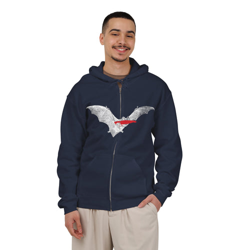 Vesper Zip Hoodie | Dark Gothic  Full Zip Hoodie