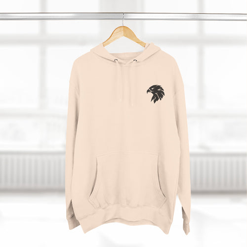 Crest Hoodie | Eagle Left Chest Emblem Pullover Hoodie