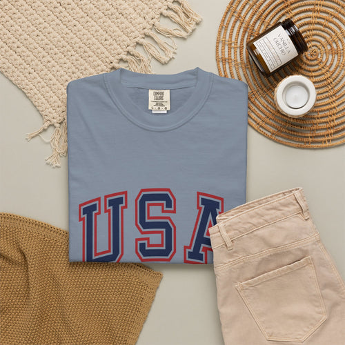 Purrtriot Tee | Patriotic Cat USA Graphic Shirt