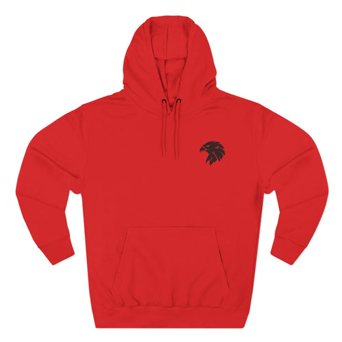 Crest Hoodie | Eagle Left Chest Emblem Pullover Hoodie
