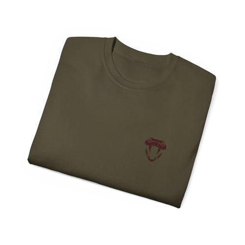 Apex Tee | Men’s Minimal Snake Head Left-Chest T-Shirt