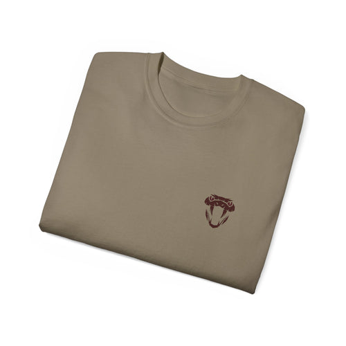 Apex Tee | Men’s Minimal Snake Head Left-Chest T-Shirt