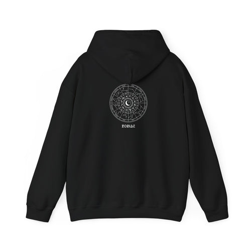 Astra Unisex Hoodie | Zodiac Wheel Astrology Graphic Hoodie