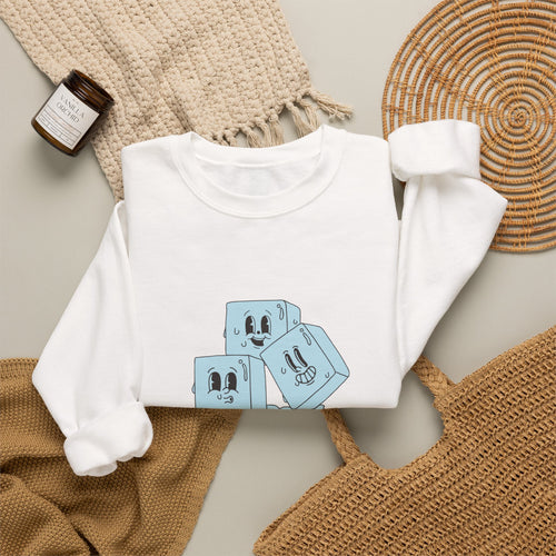 Chill Spirit Crewneck | “Stay Cool” Graphic Sweatshirt