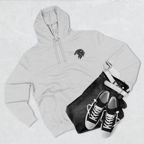 Crest Hoodie | Eagle Left Chest Emblem Pullover Hoodie