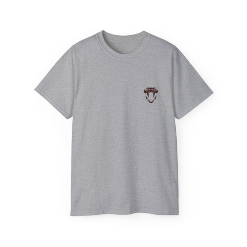 Apex Tee | Men’s Minimal Snake Head Left-Chest T-Shirt