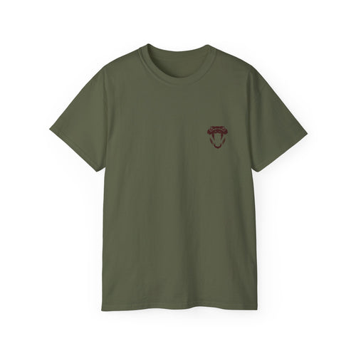 Apex Tee | Men’s Minimal Snake Head Left-Chest T-Shirt