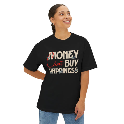 Fine Print | Funny Graphic Unisex Oversized Boxy Tee