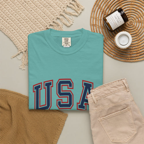 Purrtriot Tee | Patriotic Cat USA Graphic Shirt