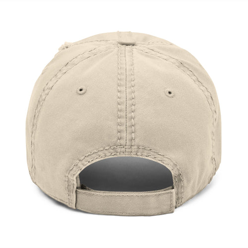 Sun Faded Cap | Distressed LA Embroidered Dad Hat