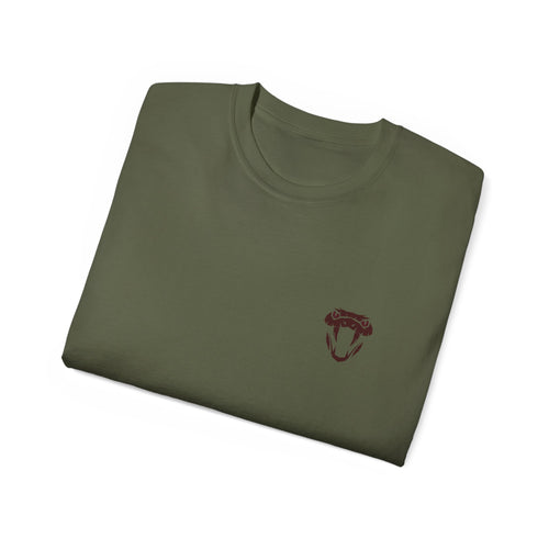 Apex Tee | Men’s Minimal Snake Head Left-Chest T-Shirt
