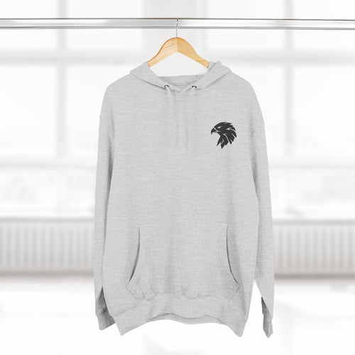 Crest Hoodie | Eagle Left Chest Emblem Pullover Hoodie
