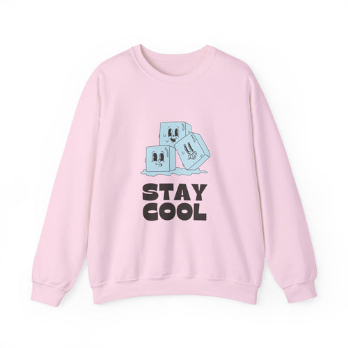 Chill Spirit Crewneck | “Stay Cool” Graphic Sweatshirt