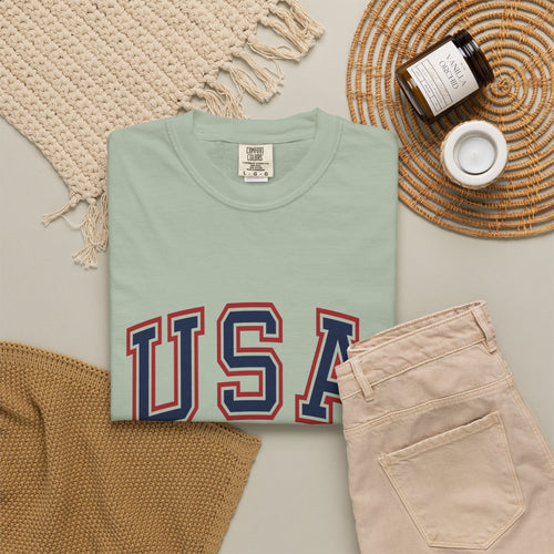 Purrtriot Tee | Patriotic Cat USA Graphic Shirt