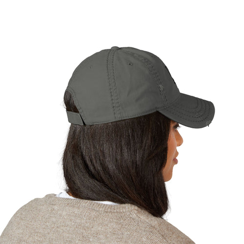 Sun Faded Cap | Distressed LA Embroidered Dad Hat
