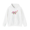Aster Hoodie | Minimalist Floral Chest Graphic Hoodie