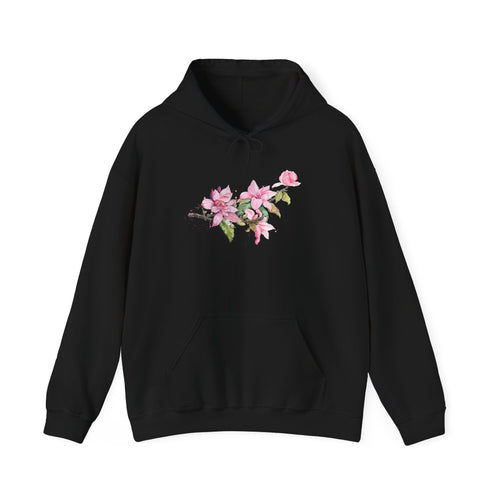 Aster Hoodie | Minimalist Floral Chest Graphic Hoodie