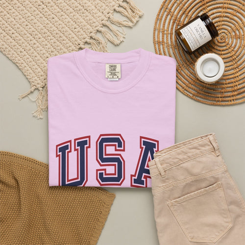 Purrtriot Tee | Patriotic Cat USA Graphic Shirt
