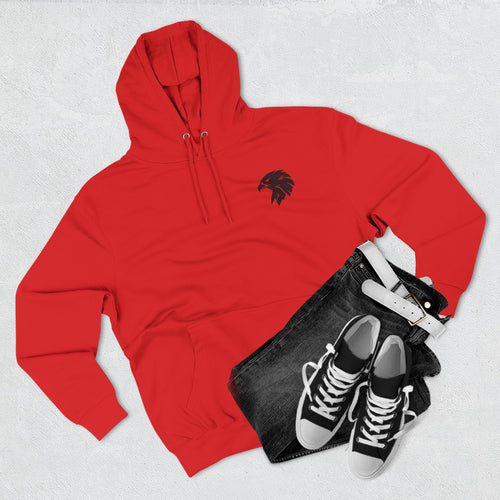 Crest Hoodie | Eagle Left Chest Emblem Pullover Hoodie