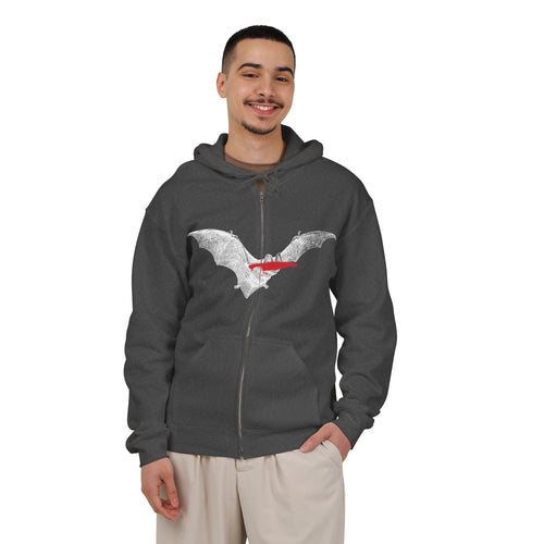 Vesper Zip Hoodie | Dark Gothic  Full Zip Hoodie