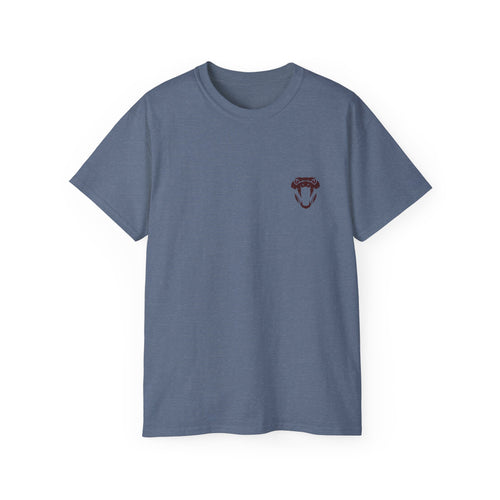 Apex Tee | Men’s Minimal Snake Head Left-Chest T-Shirt