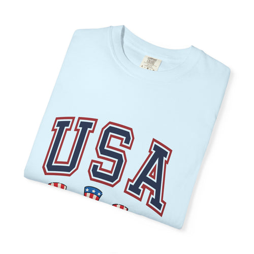 Purrtriot Tee | Patriotic Cat USA Graphic Shirt