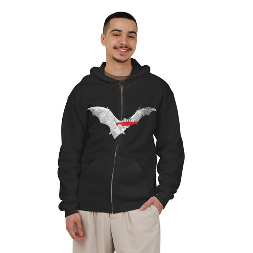 Vesper Zip Hoodie | Dark Gothic  Full Zip Hoodie